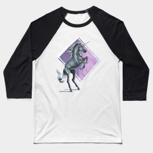 Rearing Unicorn Baseball T-Shirt